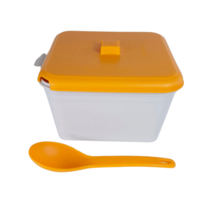 Urban Kitchen 10" Square Serveware With Ladle 3L Neon Carrot