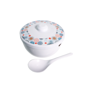 Marru Rice Bowl with Cover & Spoon