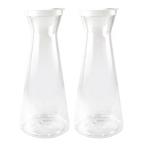 Urban Kitchen Round Carafe with White Lid 1L B1T1