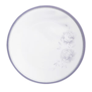 Grace 11" Dinner Plate with Silver Lining